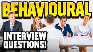 behavioral interview questions