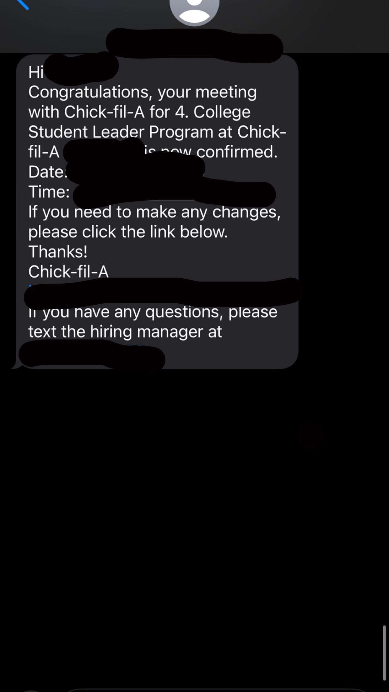 chick fil a interview questions