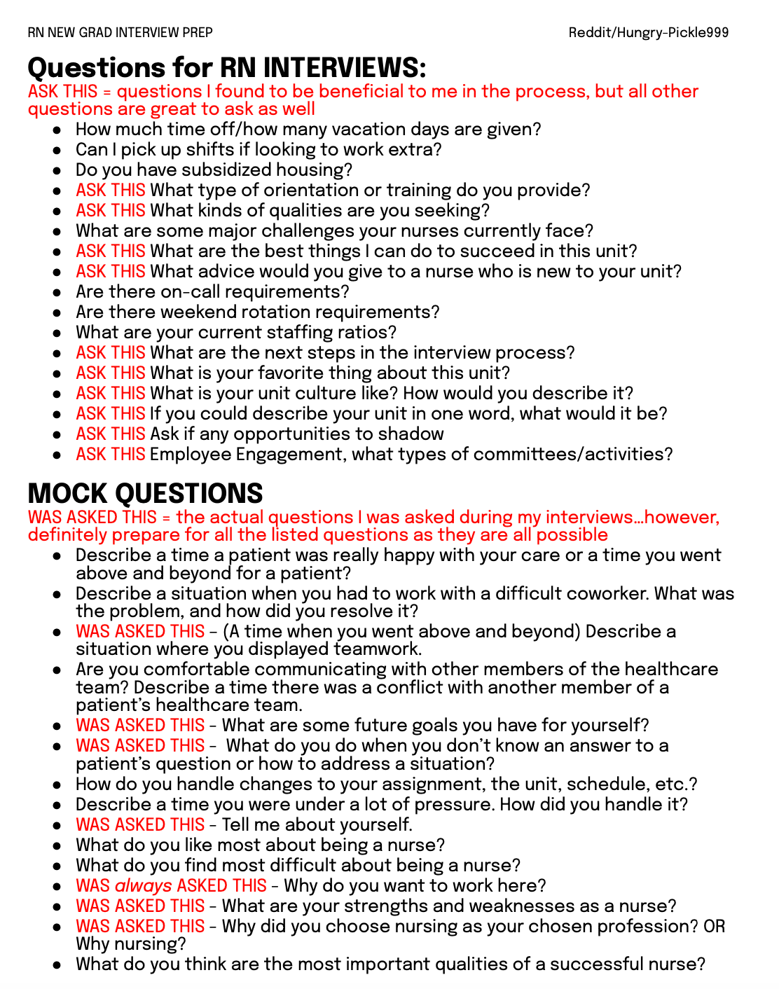 nursing interview questions and answers