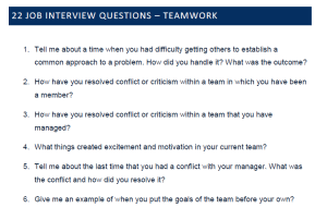 team player interview questions